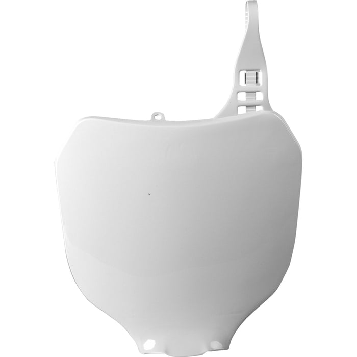 POLISPORT 0520-3527 8658000001 Front Number Plate Number Plate - White - YZ/YZF