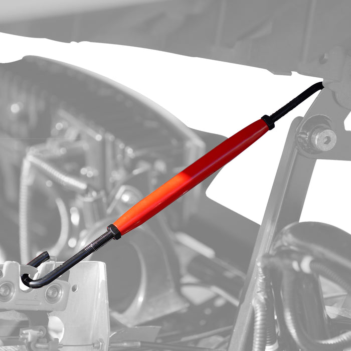 SHOW CHROME 0521-2105 44-110 Adjustable Hood Rod Hood Rod - Adjustable - Polaris Slingshot
