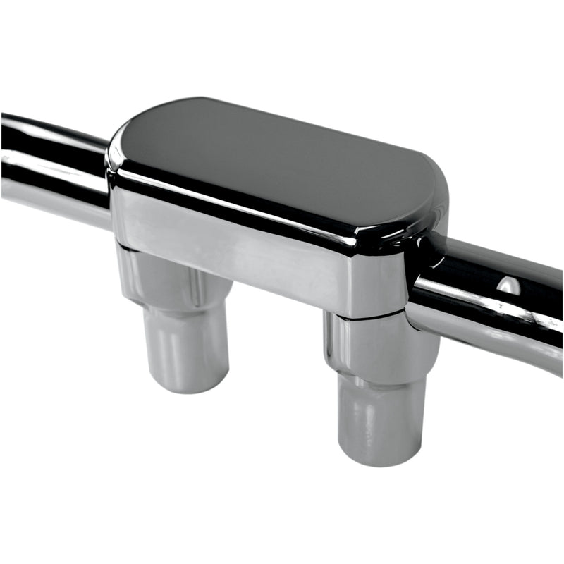 DRAG SPECIALTIES 0602-0602 Handlebar Riser & Top Clamp Kit 3" - big buffalo - chrome