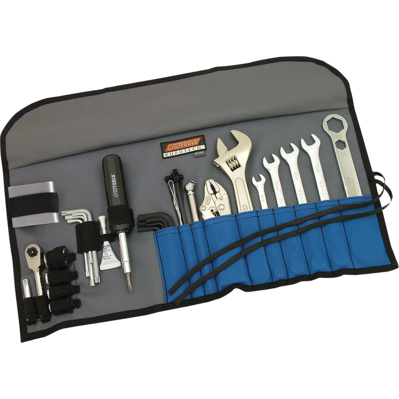 CRUZTOOLS 3812-0613 RTTR2 RoadTech™ TR2 Tool Kit for Triumph Motorcycles Tool Kit - Roll-Up - Triumph