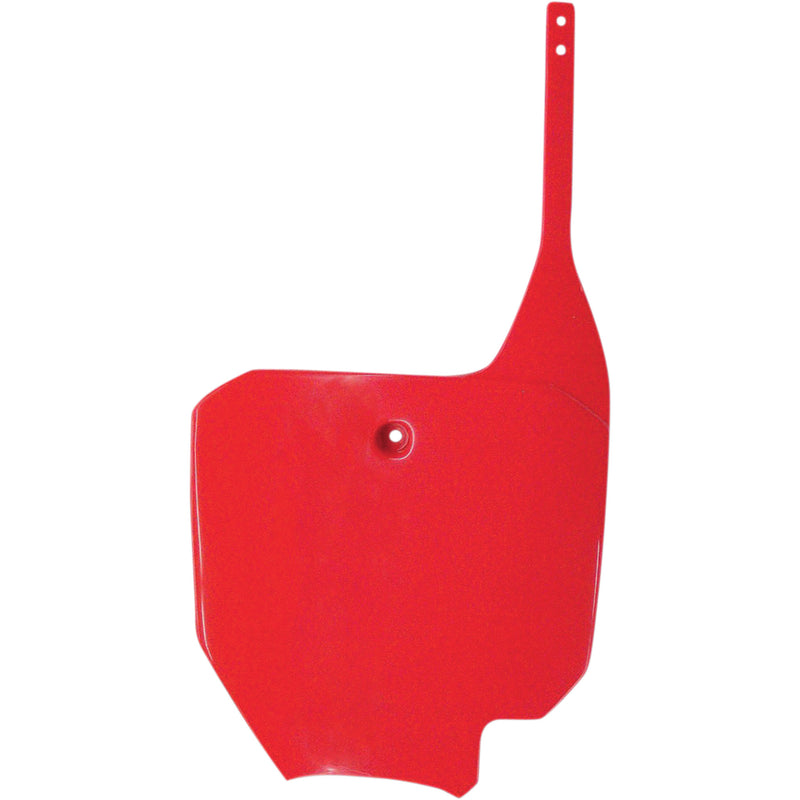 UFO 0520-0093 HO03624-070 Replacement Front Number Plate Front Number Plate - Red