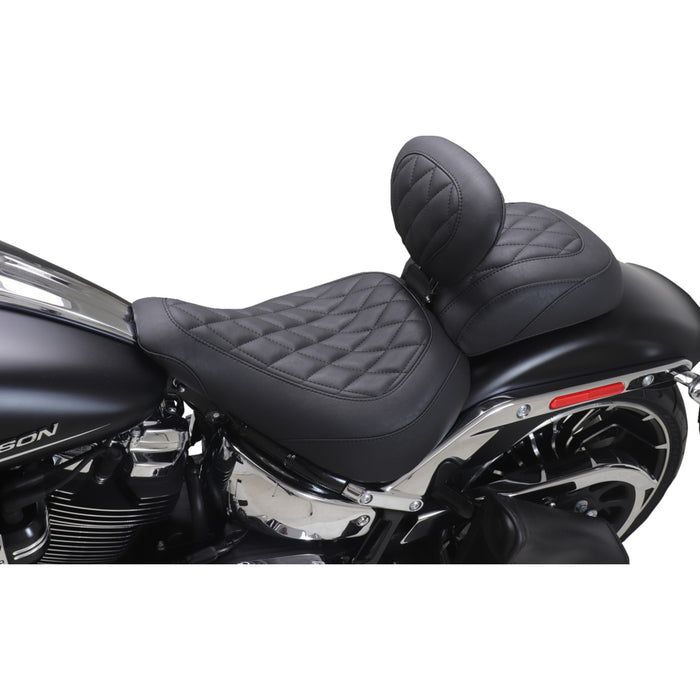 MUSTANG 0802-1664 85213 Wide Tripper™ Passenger Seat diamond - black stitch - fxbr '23-'25
