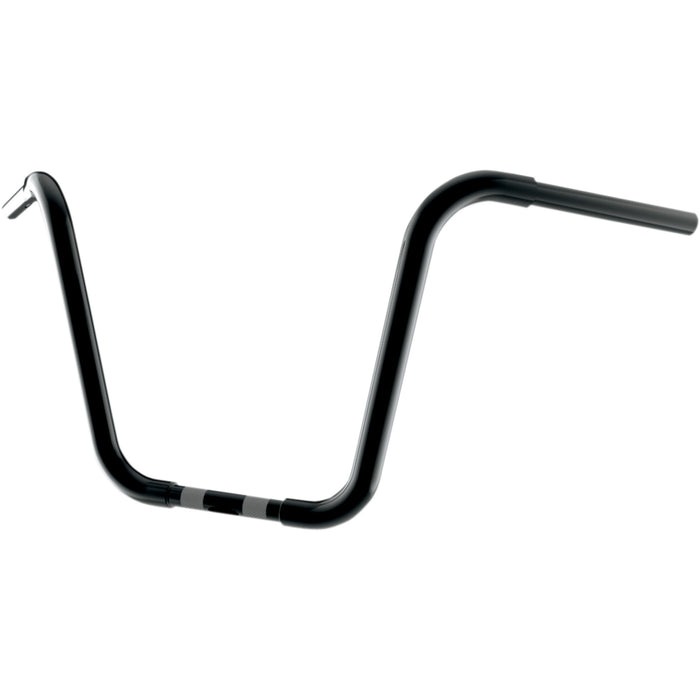 KHROME WERKS 0601-2085 300834 1-1/4" Fat Ape Hanger Handlebar - 14" - TBW - Black