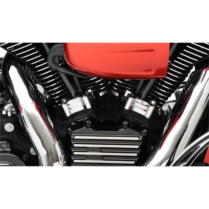 ARLEN NESS 0940-1345 12-572 10 Gauge Lifter Block Covers - Chrome