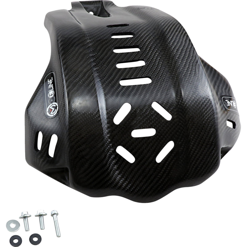 MOOSE OFFROAD 0506-1269 HSP25018 Carbon Fiber Skid Plate honda