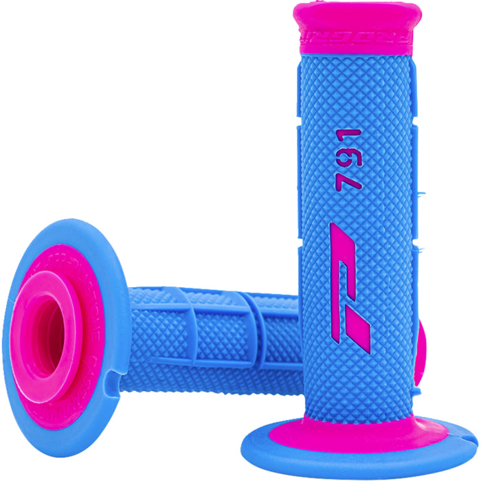 PRO GRIP 0630-2945 PA079100-389 Triple Density 791 Grips fuchsia/light blue