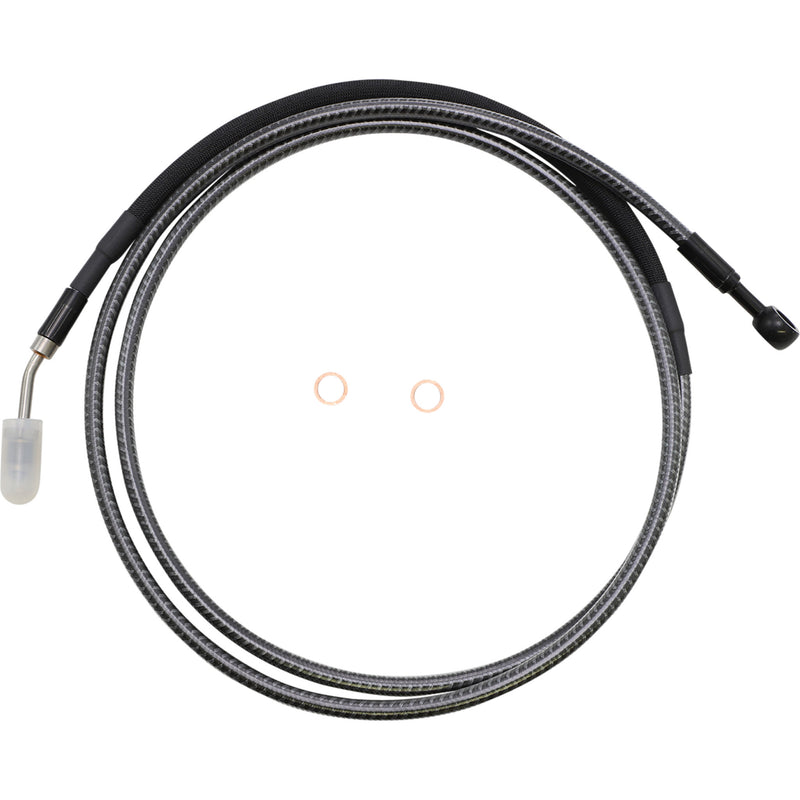 Magnum Shielding Hydraulic Clutch Line Karbonfibr - 71772 For Harley Touring 2017-2021