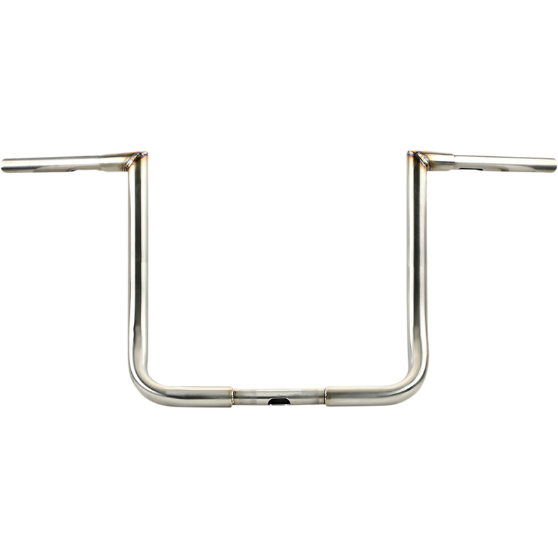 LA Choppers 1-1/4" Twin Peaks Touring Handlebar 14" Stainless Steel - LA-7361-14SS For Harley Motorcycles 1987-2022