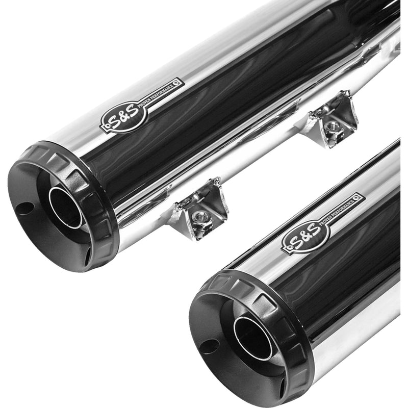 S&S Cycle Grand National Muffler - 4110-156 For Indian Scout 2015-2023