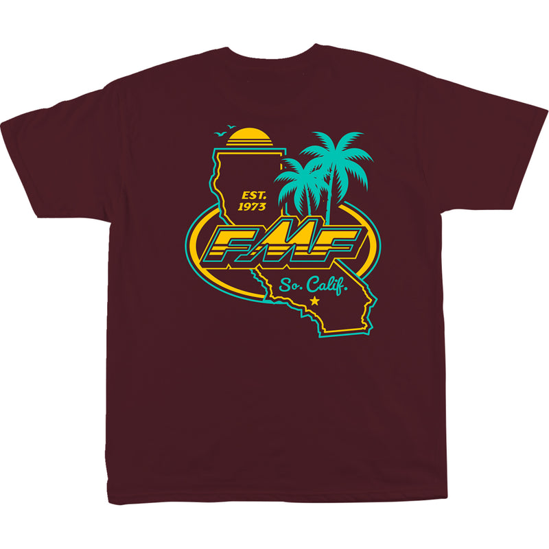 FMF 3030-23863 303023863 Golden Stay T-Shirt maroon - medium