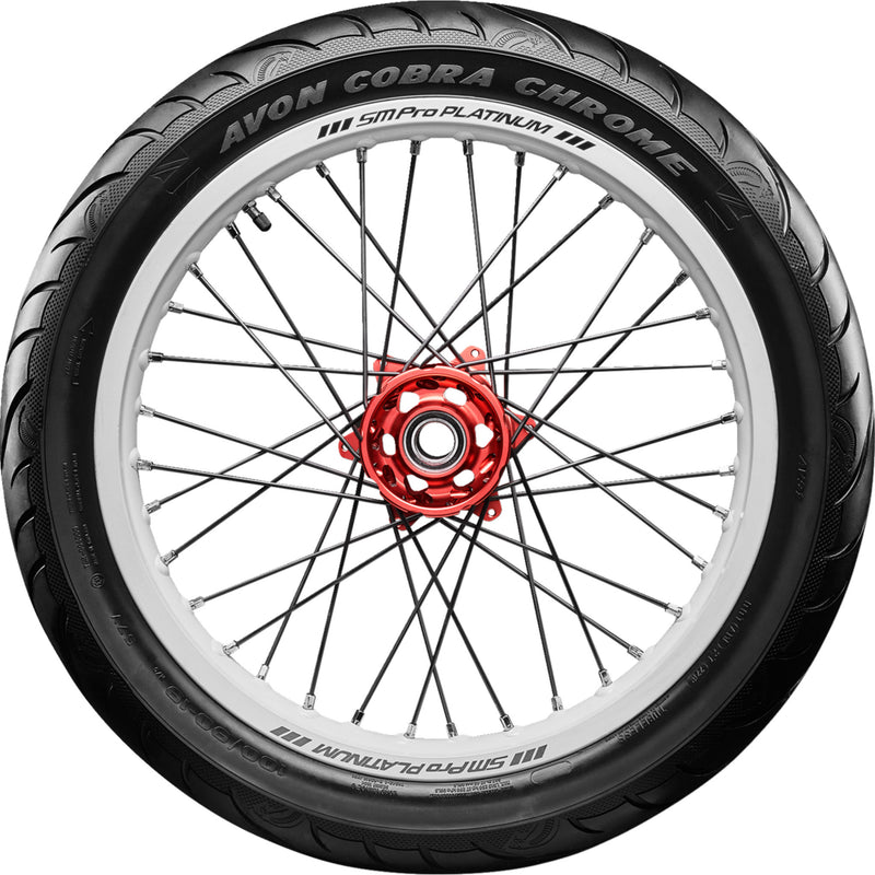 AVON 0305-0619 638181 Cobra Chrome AV91 Reinforced Tire Tire - Cobra Chrome AV91 - Front - 130/70B18 - 69H