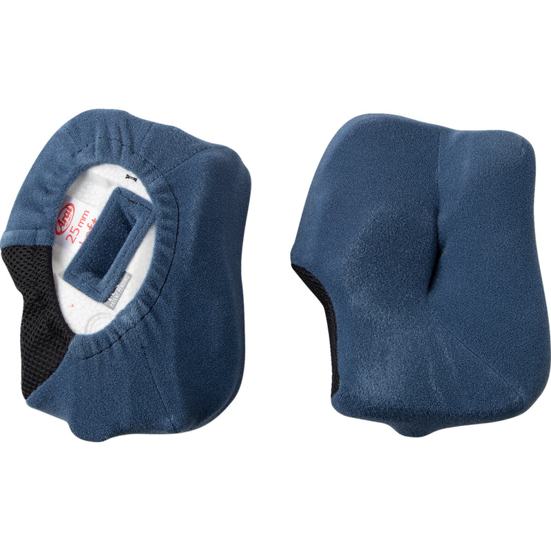 ARAI HELMETS 0134-3556 055719 Regent-X Helmet Cheek Pads Regent-X Cheek Pads - 25 mm