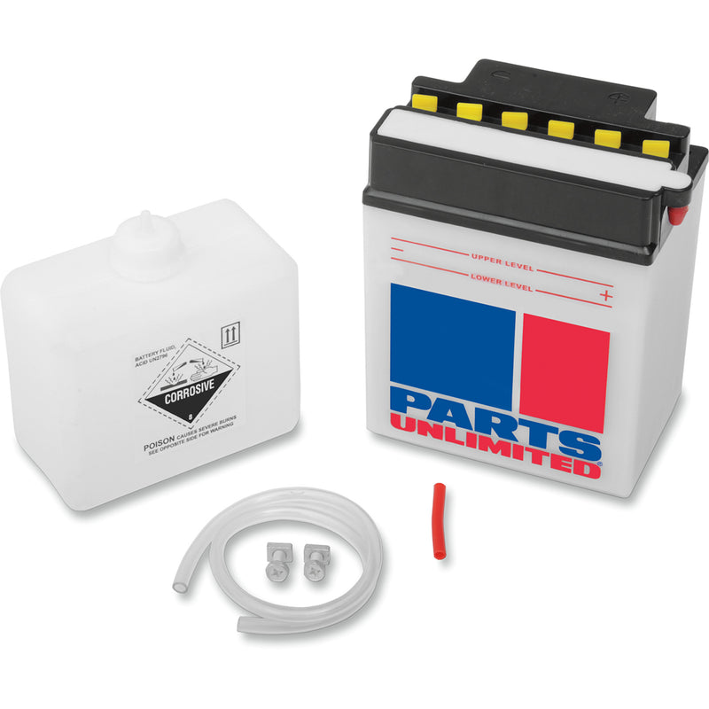 Parts Unlimited Battery - 2113-0181 For Yamaha Bear Tracker / Bruin / Big Bear / 250 Big Bear 1999-2010 | Ducati Scrambler 250 1985-1986