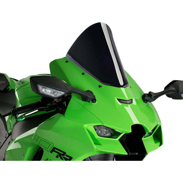 PUIG HI-TECH PARTS 2301-3041 20540N R-Racer Windscreen Race Windscreen - 12-1/2" - Black - Ninja ZX-10R