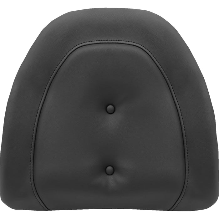 SADDLEMEN 0822-0513 88-11884PT Tour-Pak® Cover for RoadSofa™ Tour-Pak® Backrest Pad Cover - Pillow Top - Black