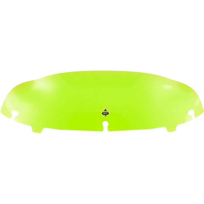 KLOCK WERKS 2310-0746 KWW-01-0651 Ice Kolor Flare™ Windshield - 4" - Green Ice - FLH