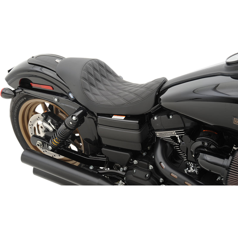 Drag Specialties Seats 3/4 Seat - 0803-0543 For Harley Motorcycles 2006-2017