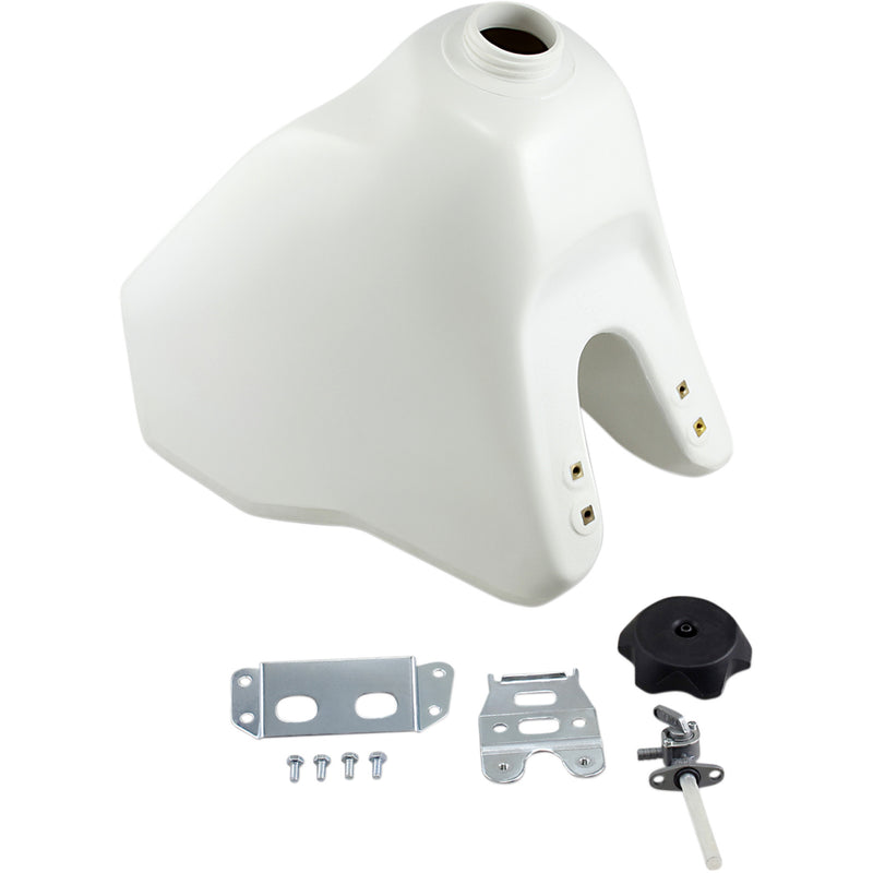IMS PRODUCTS INC. DR-1 115514-W1 Large-Capacity Gas Tank white - suzuki - 3.5 gallon