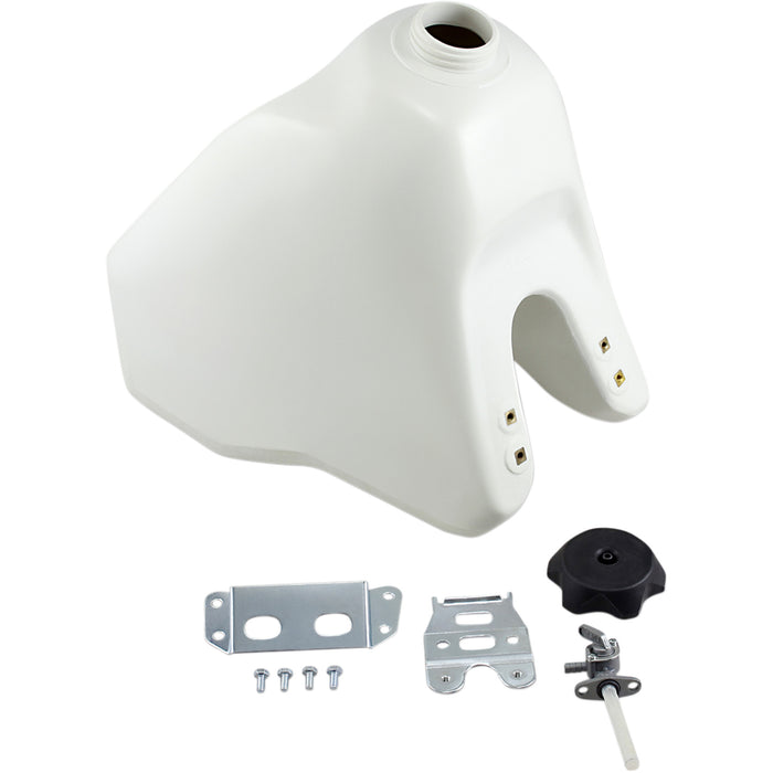 IMS PRODUCTS INC. DR-1 115514-W1 Large-Capacity Gas Tank white - suzuki - 3.5 gallon