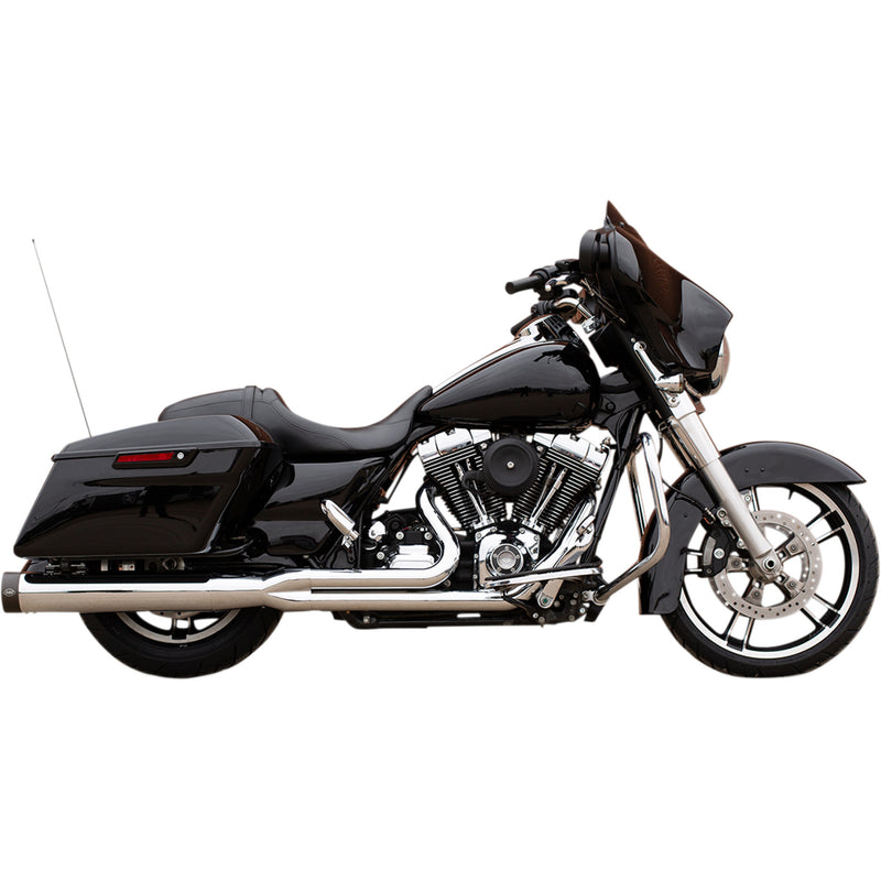 S&S Cycle Sidewinder 2-Into-1 Exhaust System - 550-0776 For Harley Touring 1995-2016