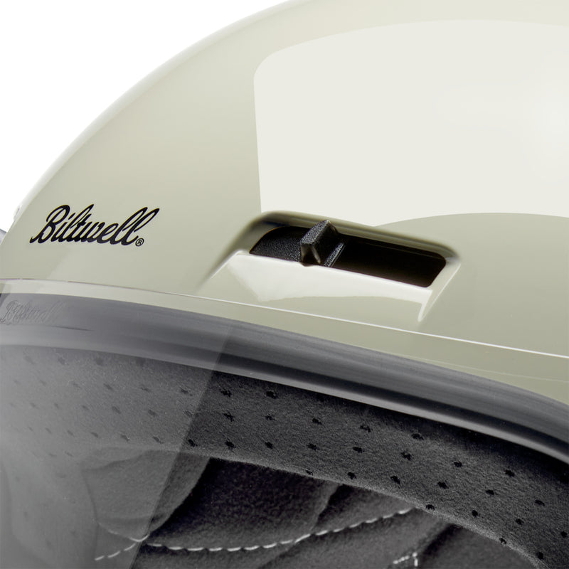 BILTWELL Gringo SV Helmet Gloss - Chalk Gray