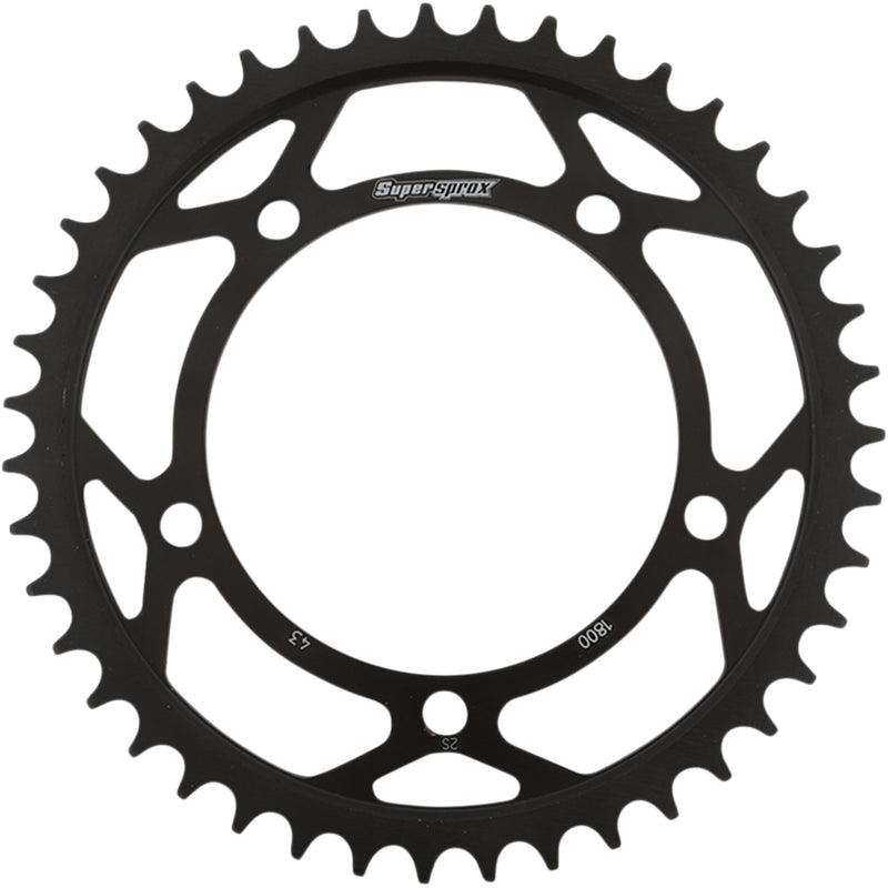 Supersprox Sprocket - RFE-1800-43-BLK Triumph 955 Sprint / Tiger 955 / Tiger 1050 2005-2012