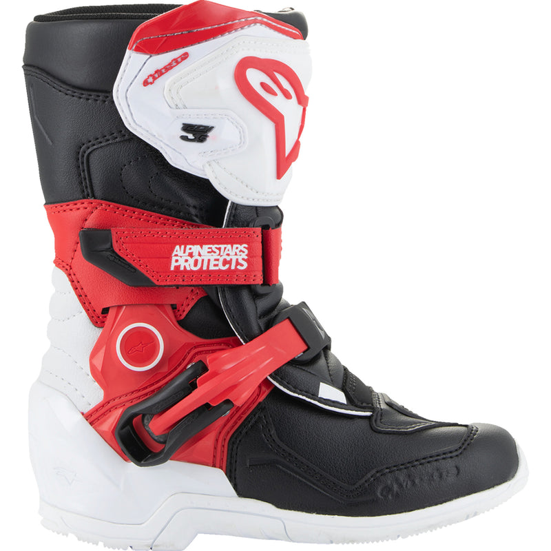 ALPINESTARS Kids Tech 3S Boots Red/Black/White - US