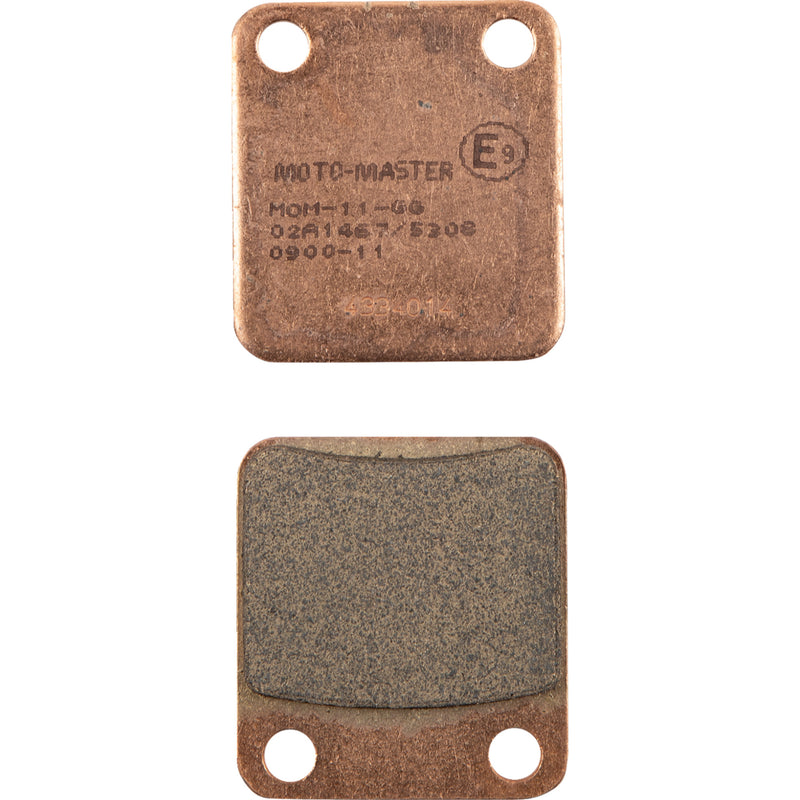 Moto-Master Brake Pad - 90011-PU For Hyosung TE 450 / TE450S 2007-2011 | Honda 250 1981
