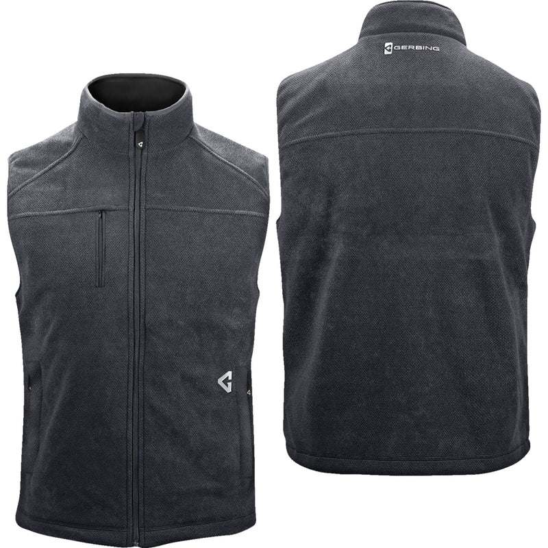 GERBING HEATED CLOTHING 7V Thermite Fleece Vest 2.0 Gray