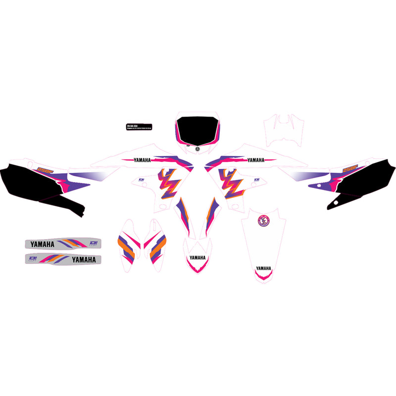 D'cor Visuals Graphic Kit - 20-50-334 Yamaha YZ 250 2019-2023