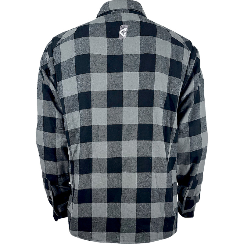 GERBING HEATED CLOTHING 7 V Battery Flannel Shirt Gray/Black