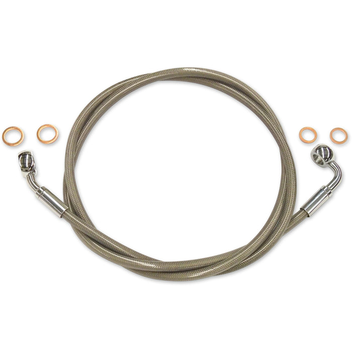 Magnum Shielding XR Brake Line - SSC0601-45 For Harley Softail / Dyna / Street 1999-2011