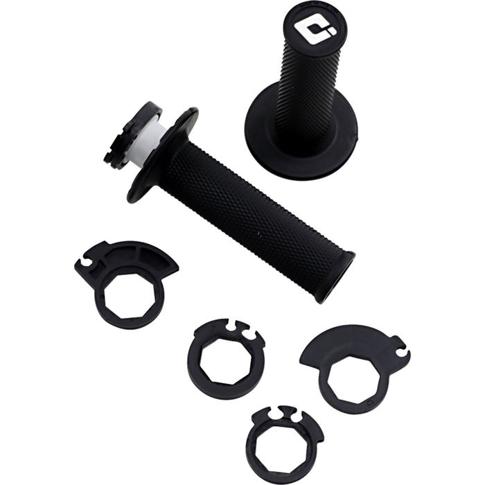 ODI 0630-2545 H36NWB V2 Lock-On No-Waffle Grips Grips - Lock-On - No Waffle - Black