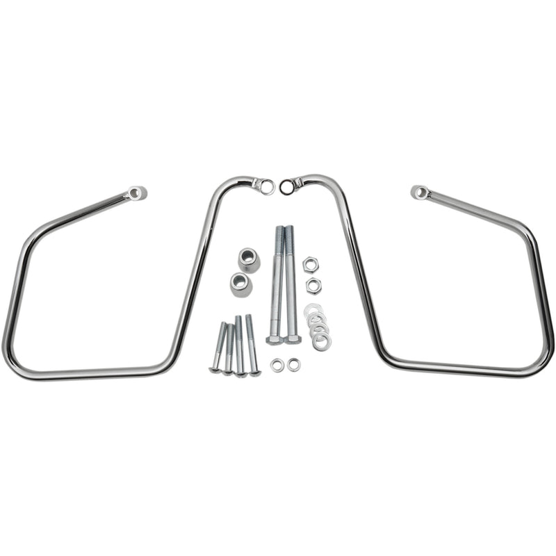 Drag Specialties Saddlebag Support - 3501-0964 For Harley Dyna 2008-2017