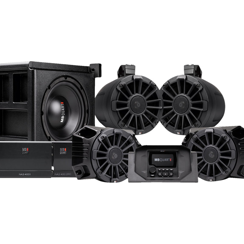 Mb Quart Audio Kit - MBQRG-STG5-1 Polaris Ranger 2018-2024