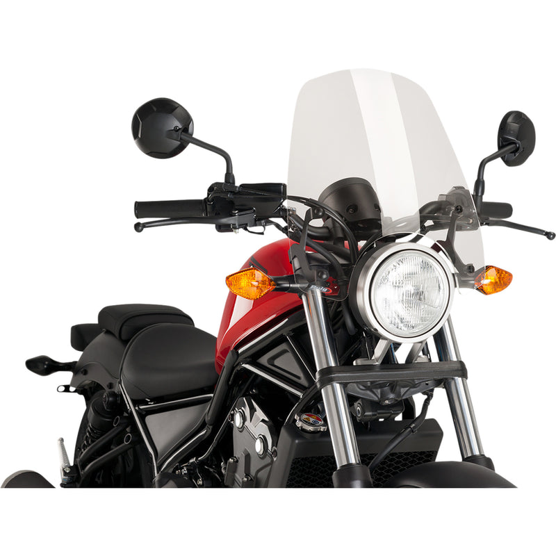 Puig Hi-Tech Parts New Generation Windshield - 9462W Honda Rebel 2017-2024
