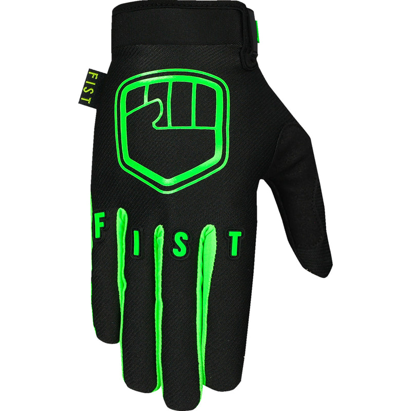 FIST HANDWEAR Youth Strapped Stocker Gloves Fluoro - Green