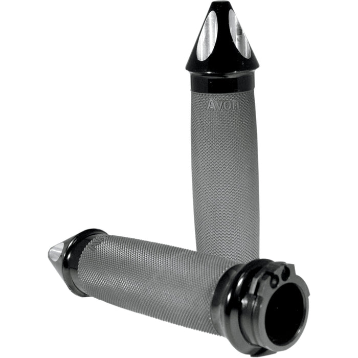 AVON GRIPS 0630-0534 SB-CC-86-AN-SPK Custom Spike End Grips Grips - Custom - Spike End - Black