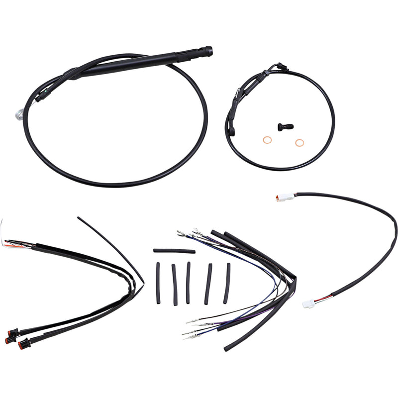 Burly Brand Complete Cable Kit - B30-1254 For Harley Softail 2018-2024