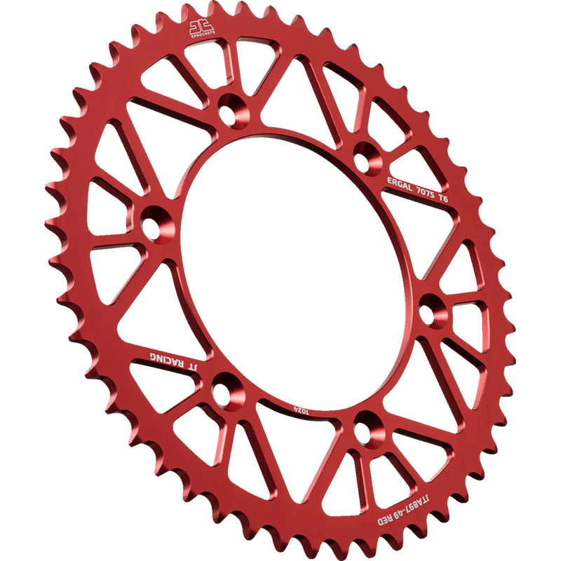 JT Sprockets Sprocket - JTA897.49RED For Husaberg Dirt Bikes 1996-2014 | Husqvarna Dirt Bikes 2014-2024 | Gas Gas Dirt Bikes 2021-2024