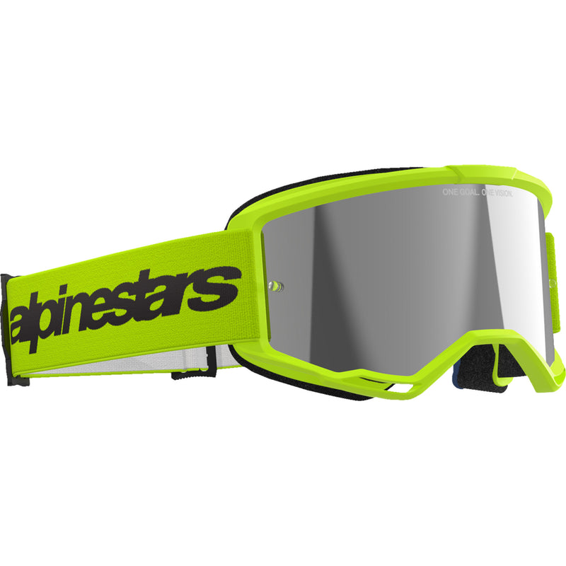ALPINESTARS GOGGLES Vision 3 Wordmark Goggle - Silver Mirror