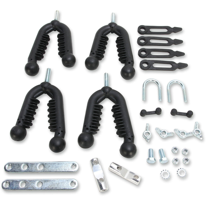 MOOSE OFFROAD 3518-0130 PRP2-M Expedition Single Gun Rack Expedition Double Gun Rack