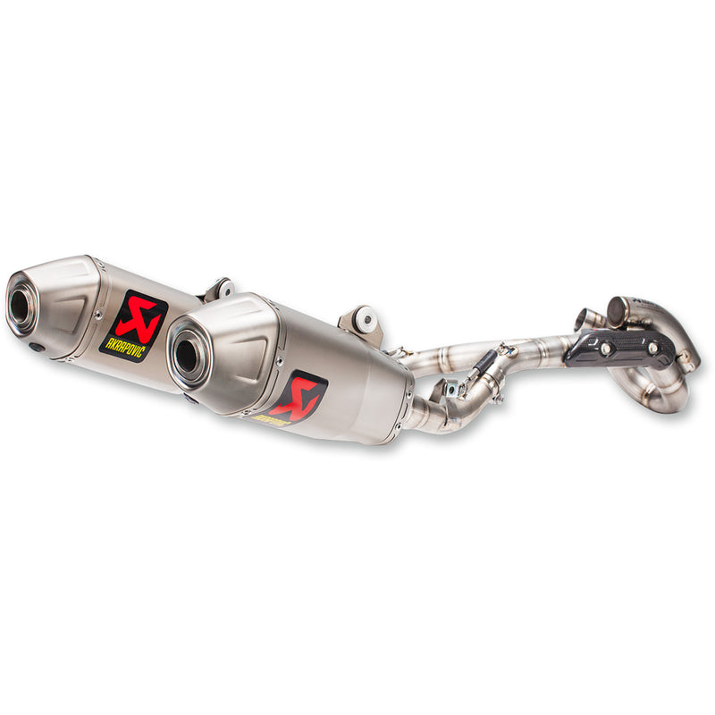 Akrapovic Racing Line 1-Into-2 Exhaust System - S-H4MR16-CIQTA Honda CRF450R / CRF450RX 2017-2020
