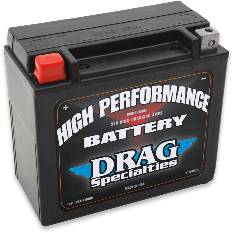 Drag Specialties YTX Battery - 2113-0011 For Harley 1979-1996