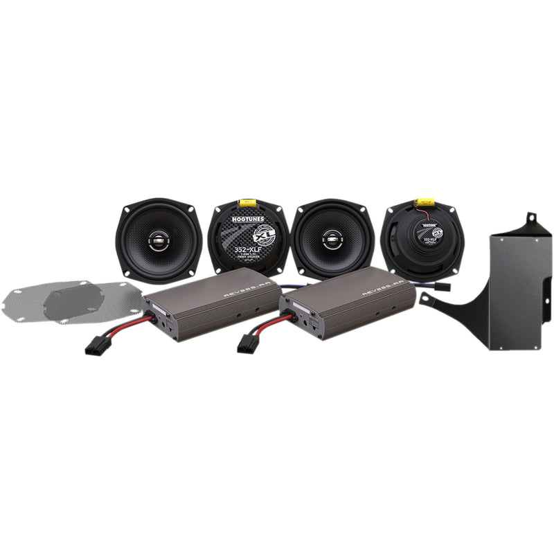 Hogtunes Ultra Kit XL Speaker And Amplifier Kit - ULTRA KIT-XL For Harley Touring 1998-2013