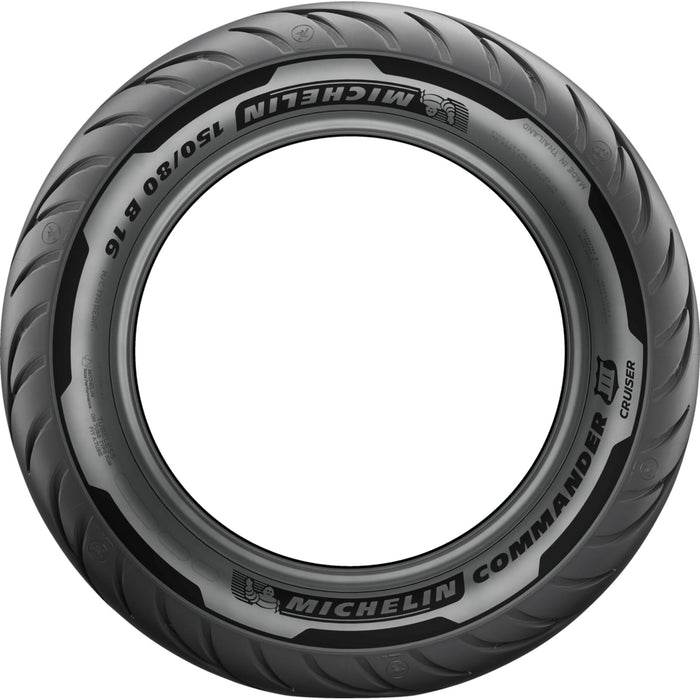 MICHELIN 0306-0696 47492 Commander III Reinforced Cruiser Tire Tire - Commander III - Rear - 140/90B16 - 77H