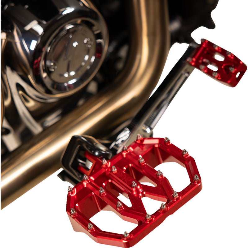 Thrashin Supply Co. Aggressor Floorboards - TSC-2031-2-D For Harley Motorcycles 1972-2025