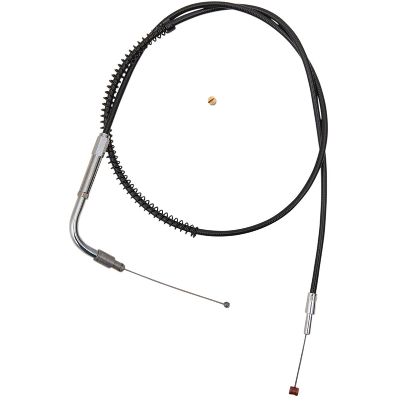 BARNETT 0650-0525 101-30-30025-03 Black Vinyl Throttle/Idle Cable - +3"