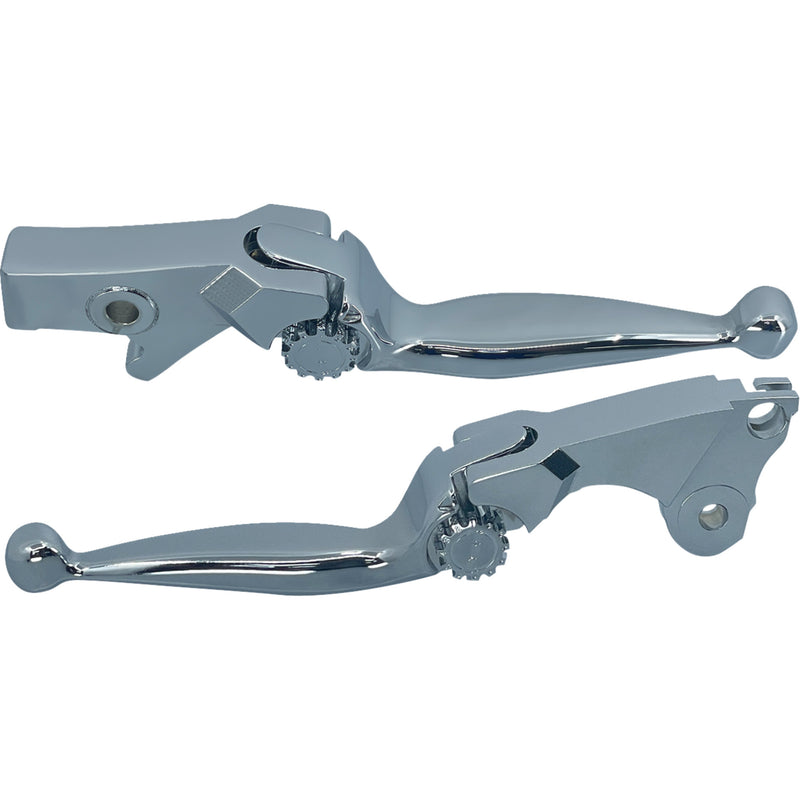 PSR Journey Adjustable Lever Set Chrome - 17-00602-20 For Indian 2022-2024