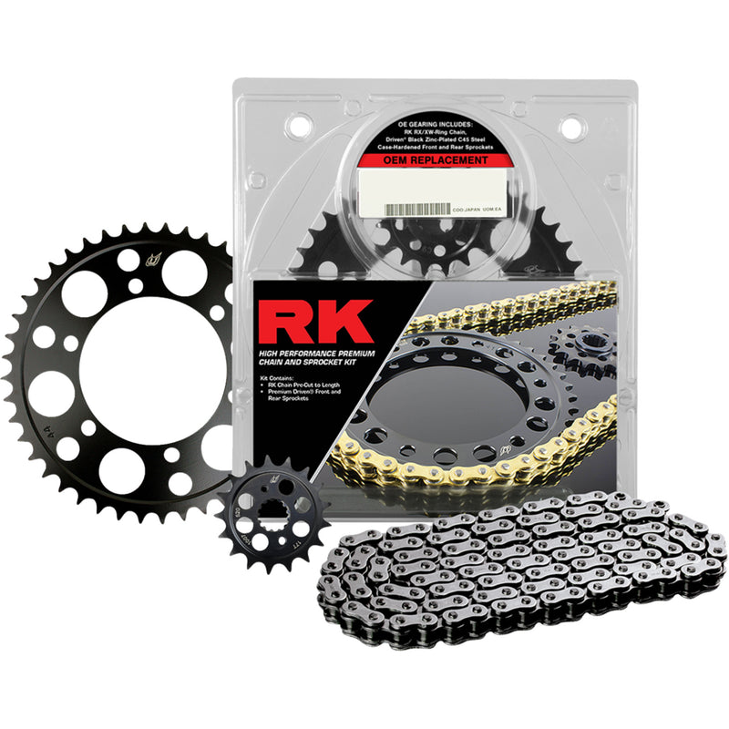 Rk OEM Replacement Chain And Sprocket Kit - 7104-110EX Triumph Speed 400 2024-2025